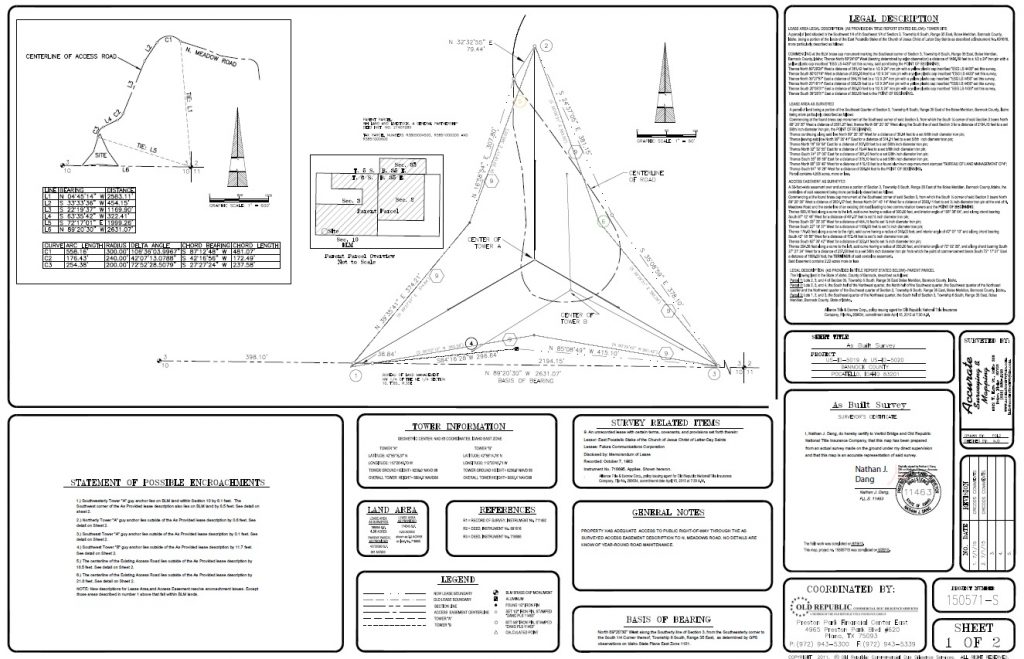Tower Lease Schematic